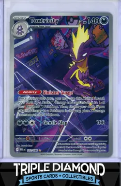 2025 Pokemon Phantasmal Flames #103/094 Toxtricity Illustration Rare K777 - Image 1