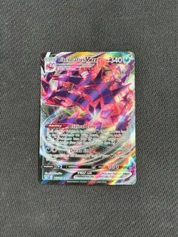 Pokemon TCG Pokemon Eternatus VMAX Eternatus Ultra Rare Holo 117/189 - Image 1