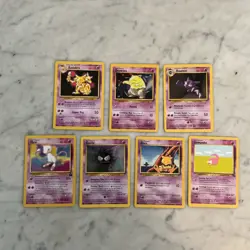 Pokemon Card Lot 1999 WOTC 50 Different Cards All NM, Never Played - Image 3