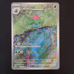 Pokemon TCG Ivysaur Full art Illustration Rare MEW 167/165 S&V: 151 NM - Image 1