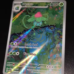 Pokemon TCG Ivysaur Full art Illustration Rare MEW 167/165 S&V: 151 NM - Image 2
