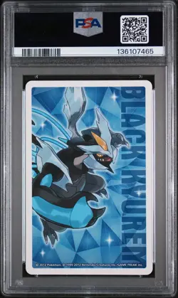 2012 POKEMON BLACK 2 PLAYING CARDS 9 OF CLUBS WEAVILE PSA 10 - Image 2