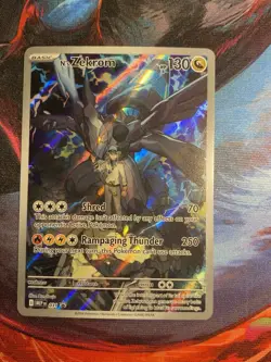 Pokemon N's Zekrom #31 Promo Ascended Hero's ETB Pokemon Center NM - Image 2