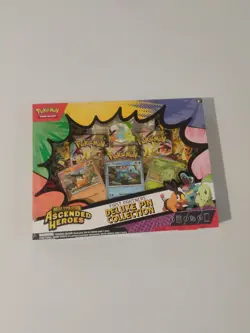 Pokemon TCG: Mega Evolution Ascended Heroes Deluxe Pin Collection Factory Sealed - Image 1