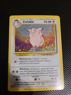 Clefable CLC 014/034 Pokemon Trading Card Game Classic Collection NM - Image 1