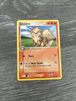 Pokemon TCG Arcanine 18/112 FireRed & LeafGreen Nintendo 2004 NM - Image 1