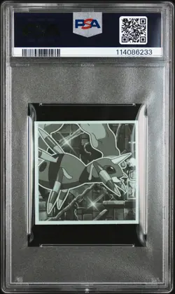 2020 LOTTE POKEMON JPN MOVIE COCO WAFER STICKERS #24 PIKACHU-HOLO PSA 10 - Image 2