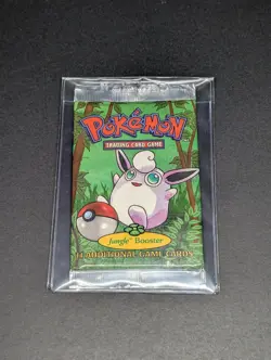 Pokemon Jungle Unlimited 1999 Wigglytuff Artwork Booster Pack WOTC Sealed - Image 4