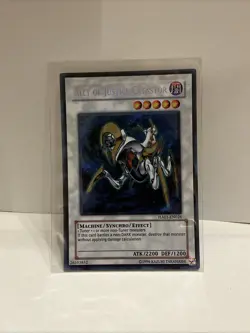 Yugioh Ally of Justice Catastor RA03-EN222 1st Edition Platinum Secret Rare NM - Image 1