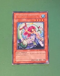 Yugioh Mermaid Knight MISPRINT NAME SHIFTED DR2-EN137 - Image 1