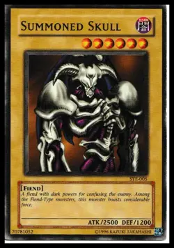 Summoned Skull SYE-005 YuGiOh Starter Deck: Yugi Evolution - Image 1