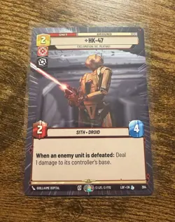 HK-47 (394) - Star Wars Unlimited LOF - [LEGENDARY][HYPERSPACE] - Image 1