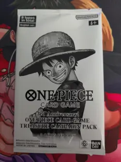 One Piece 3rd Anniversary! Treasure Campaign packs, Sealed English version - Image 2