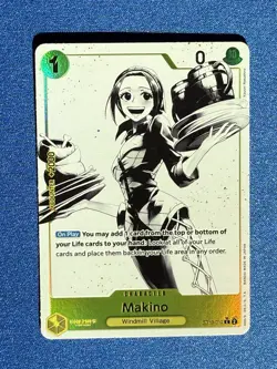 Makino One Piece TCG Starter Deck 3 Brothers ST13-012 Alt Art Parallel Common - Image 1