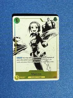 Makino One Piece TCG Starter Deck 3 Brothers ST13-012 Alt Art Parallel Common - Image 2