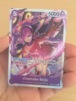 One Piece Heroine’s Edition Vinsmoke Reiju EB03-031 Super Rare SR NM - Image 2