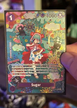 One piece tcg Azure Sea’s Seven: Sugar Sp alt Foil Op-10 065 - Image 1