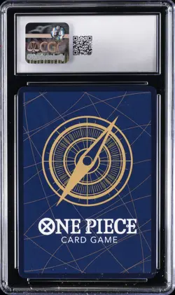 2022 ONE PIECE JAPANESE 25TH ANNIVERSARY MANGA ALT ART #OP01-016 NAMI CGC 8.5 - Image 2