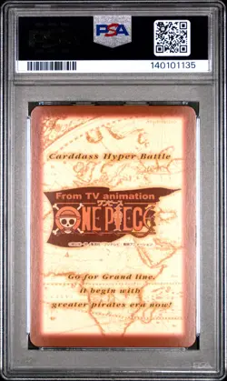2001 ONE PIECE CARDDASS HYPER BATTLE GRAND BOX DX #C531 ACE PSA 10 - Image 2