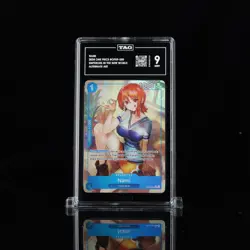 Nami OP09-050 Alt Art Emporers In The New World One Piece Mint TAG 9 - Image 3