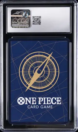 2022 ONE PIECE JAPANESE PREMIUM COLLECTION MANGA ALT ART #OP01-013 SANJI CGC 10 - Image 2