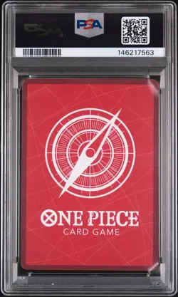 2025 ONE PIECE PROMOS DODGERS X ONE PIECE NIGHT #010 MONKEY D. LUFFY PSA 10 - Image 2