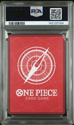 2025 ONE PIECE JPN OP13-CARRYING ON HIS WILL ALTERNATE ART MONKEY D. LUFFY PSA 9 - Image 2