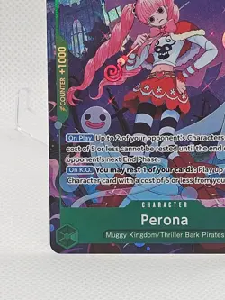 One Piece Perona - OP14-033 SR (Alternate Art) The Azure Sea's Seven Foil - NM - Image 5
