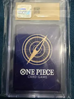One Piece Nami SR OP02-036 CGC Pristine 10 Paramount War Japanese - Image 2