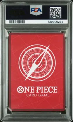 2025 ONE PIECE OP13-CARRYING ON HIS WILL ALTERNATE ART MONKEY D. LUFFY PSA 10 - Image 2