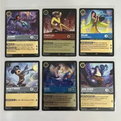 Lorcana Disney Fabled Pick your Card with Regular and Cold Foil Super Rare - Image 1