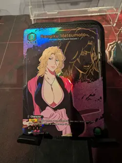 Union Arena Bleach TCG Rangiku Matsumoto UE01BT/BLC-1-089 C* Parallel Holo - Image 2