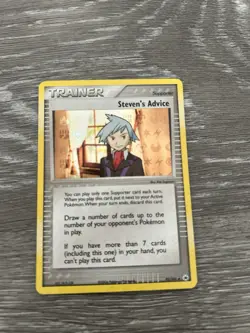 Steven's Advice 92/101 Reverse Holo Hidden Legends Pokemon Card - Image 1