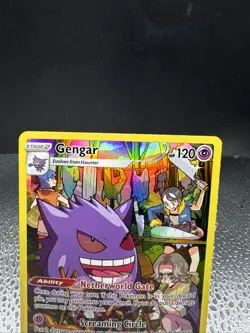 Pokemon Gengar Ultra Rare Full Art Holo Lost Origin Card TG06/TG30 - Image 3
