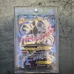 M Mewtwo EX 159/162 XY Ultra Rare Foil MEGA 230 HP 150 Attack Pokemon TCG Card - Image 1