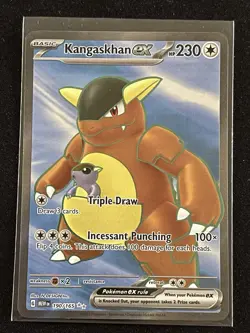 Pokemon TCG Scarlet & Violet 151 Kangaskhan EX Ultra Rare Holo Card 190/165 - Image 1