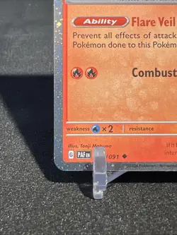 Charmeleon 8/91 Cosmos Holo Paldean Fates Card TCG 2024 Promo - Image 4