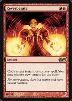 MTG magic cards 1x Reverberate Magic 2012 NM-Mint, English - Image 1