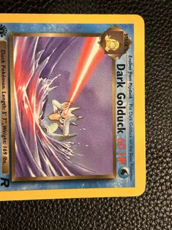 Pokemon Card - Dark Golduck Team Rocket 37/82 Uncommon 1st Edition - Image 2