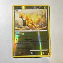 Pokemon Shinx SH12 Arceus Basic 50 HP Shiny Holo Rare Reverse Holo Card - Image 1