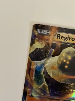 Pokemon TCG Regirock EX Ultra Rare Card 43/124 Fates Collide LP - Image 5