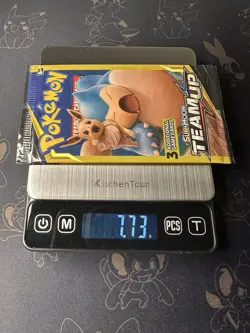 Pokemon Team Up 3-Card Factory Sealed Booster Pack - HEAVY 7.73g - Image 1
