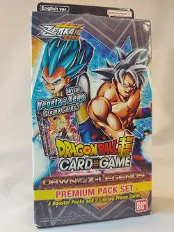 Dragon Ball Super Card Game: Dawn of The Z-Legends Premium Pack Set 811039037543 - Image 1