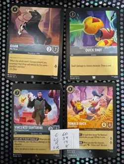 Lorcana Chapter 8 non Foil C UC R SR 116 Cards - Image 5