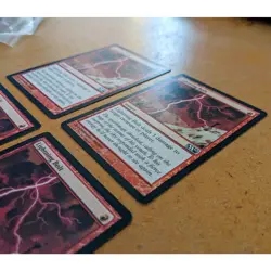 MTG Lightning Bolt Playset X4 Vintage Old Border set M10 - Image 3