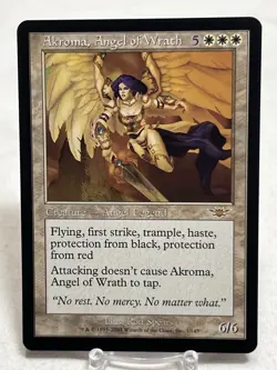 Akroma, Angel of Wrath - Legions Regular ~LP~ Magic The Gathering MTG - Image 1
