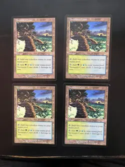 4x Yavimaya Coast - Apocalypse - MTG - see picts for condition - Image 1