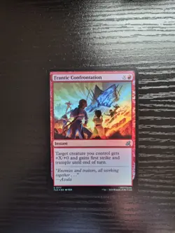 MTG Avatar: The Last Airbender Eternal-Legal - Frantic Confrontation #117 - Foil - Image 1