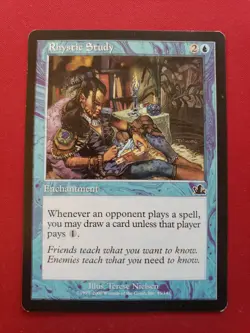 Rhystic Study Prophecy #45 MtG - Image 1