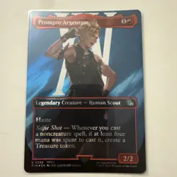 Prompto Argentum (Borderless) (Surge Foil) Final Fantasy Foil - Image 1